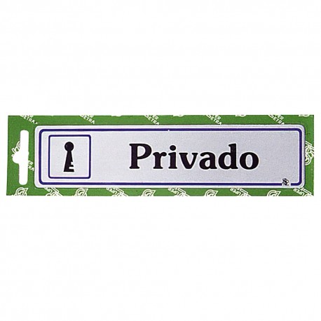 Rotulo "Privado"