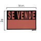 Cartel Se Vende  50x35 (Alt.) cm.