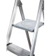Escalera Doméstica Aluminio 7 Peldaños 12 cm Grosor.