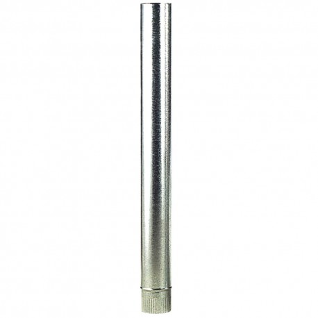 Wolfpack Tubo Estufa Acero Galvanizado Ø 110 mm, Ideal Estufas de Leña, Chimenea, Alta resistencia, Conducto Humos