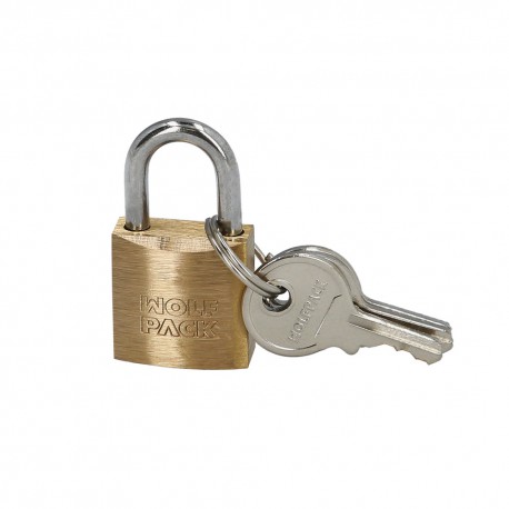 Candado Laton Arco Normal 20 mm.