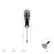 Destornillador Torx Inviolable Acero S2 Mango TPR Bimaterial. Medida T09 x Ø 3,0 x 75 mm.