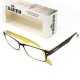 Gafas Lectura Kansas Negro / Amarillo. Aumento +2,0 Gafas De Vista, Gafas De Aumento, Gafas Visión Borrosa