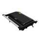 Sandwichera Grill Doble 1000w Parilla Eléctrica, Panini Press Grill, 1000w, Placa Antiadherente, Apertura 180º