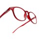 Gafas Lectura Connecticut Color Rojo Aumento +1,0 Patillas Para Colgar Del Cuello , Gafas De Vista, Gafas De Aumento