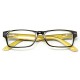 Gafas Lectura Kansas Negro / Amarillo. Aumento +2,0 Gafas De Vista, Gafas De Aumento, Gafas Visión Borrosa