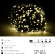 Guirnalda Luces Navidad 1000 Leds Color Blanco Calido. Luz Navidad Interiores y Exteriores Ip44