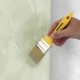 Paletina Profesional Cerda Blanca Ancho 40 mm. Cerdas Naturales Mango Plastico Ergonomico, Brocha Pintor, Pincel Pintura