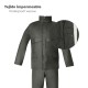 Traje de Agua Impermeable Verde Poliuretano Talla 7-L