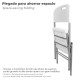 Silla Plegable Con Agarre 88x48x57cm