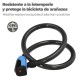 Candado Cable Bicicleta Llave Plana 18 Mm x 100 Cm