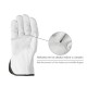 Guantes Piel FLOR  11" Con Colgador (Par)