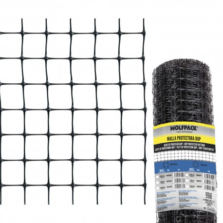 Malla Protectora Avicola BOP 25 x 25 mm. 40gms/m2. 1 m. x 10 m.