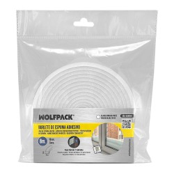 Burlete Espuma 8 m. x 6mm. x 10mm.