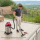 Aspirador Inoxidable 30 Litros / 1400 Watt. Interruptor Sincronizado.