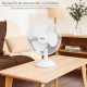 Ventilador Sobremesa Blanco 45 Watt 3 Velocidades.