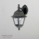 Farol Jardin Soporte Alto Negro.