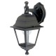 Farol Jardin Soporte Alto Negro.
