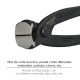Tenazas Rusas Profesionales Plus DIN/ISO 9242 Cromo Vanadio Negra   9"