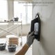 Talocha Plastico Punta Mango Redondo 26 x 14 cm. Negro Con Alveolos