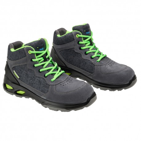 Botas Seguridad Maurer S1 Modelo Arlaz Antideslizante con Suela Composite y Resistencia a los Hidrocarburos Talla 45.