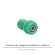 Conector Manguera Plastico 3/4       Blister