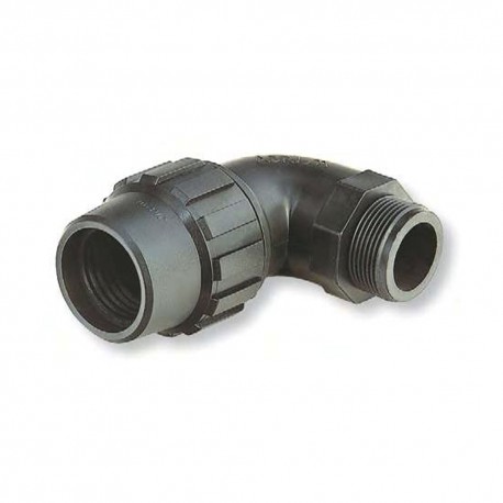 Codo Fitting 90° Rosca Macho Ø 50 mm. - 1 1/2"