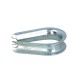 Guardacabos Zincado Para Cable 4 mm.