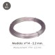 Alambre Galvanizado Rollo  5 kg. Nº14 - 2,2 mm
