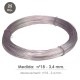 Alambre Galvanizado Rollo 25 Kg. Nº 18 - 3,4 mm.
