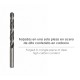 Broca Espiral Madera y Plástico Wolfpack   6,00 mm.