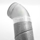 Cinta Adhesiva Aluminio 48 mm. x  45 m. 66 micras
