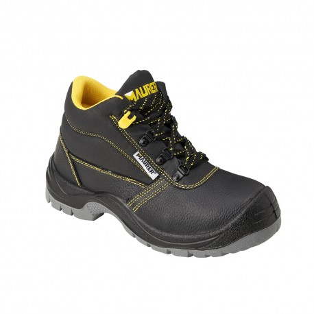 Botas Seguridad Maurer S3 Modelo Capua Antideslizante Con Suela y Puntera Antiperforación y Resistencia A Hidrocarburos Nº 40. (