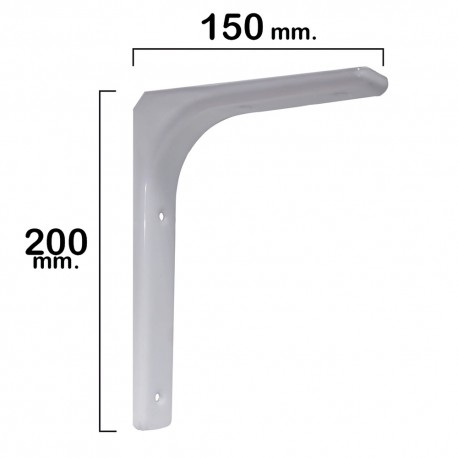 Palomilla Reforzada Blanca   200x150 mm. Uso Doméstico